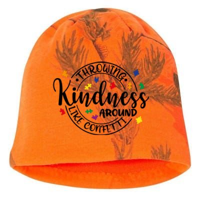 Throwing Kindness Kati - Camo Knit Beanie