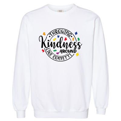 Throwing Kindness Garment-Dyed Sweatshirt