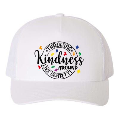 Throwing Kindness Yupoong Adult 5-Panel Trucker Hat