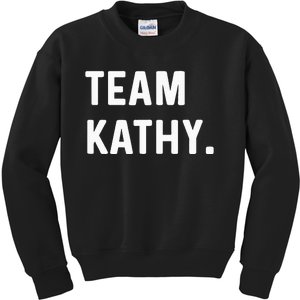 Team Kathy Kids Sweatshirt