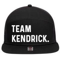 Team Kendrick 7 Panel Mesh Trucker Snapback Hat
