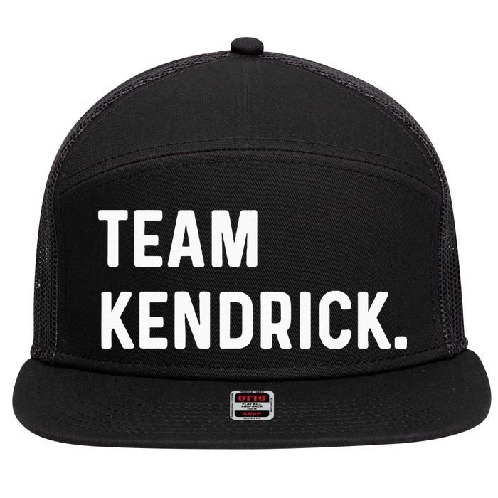 Team Kendrick 7 Panel Mesh Trucker Snapback Hat
