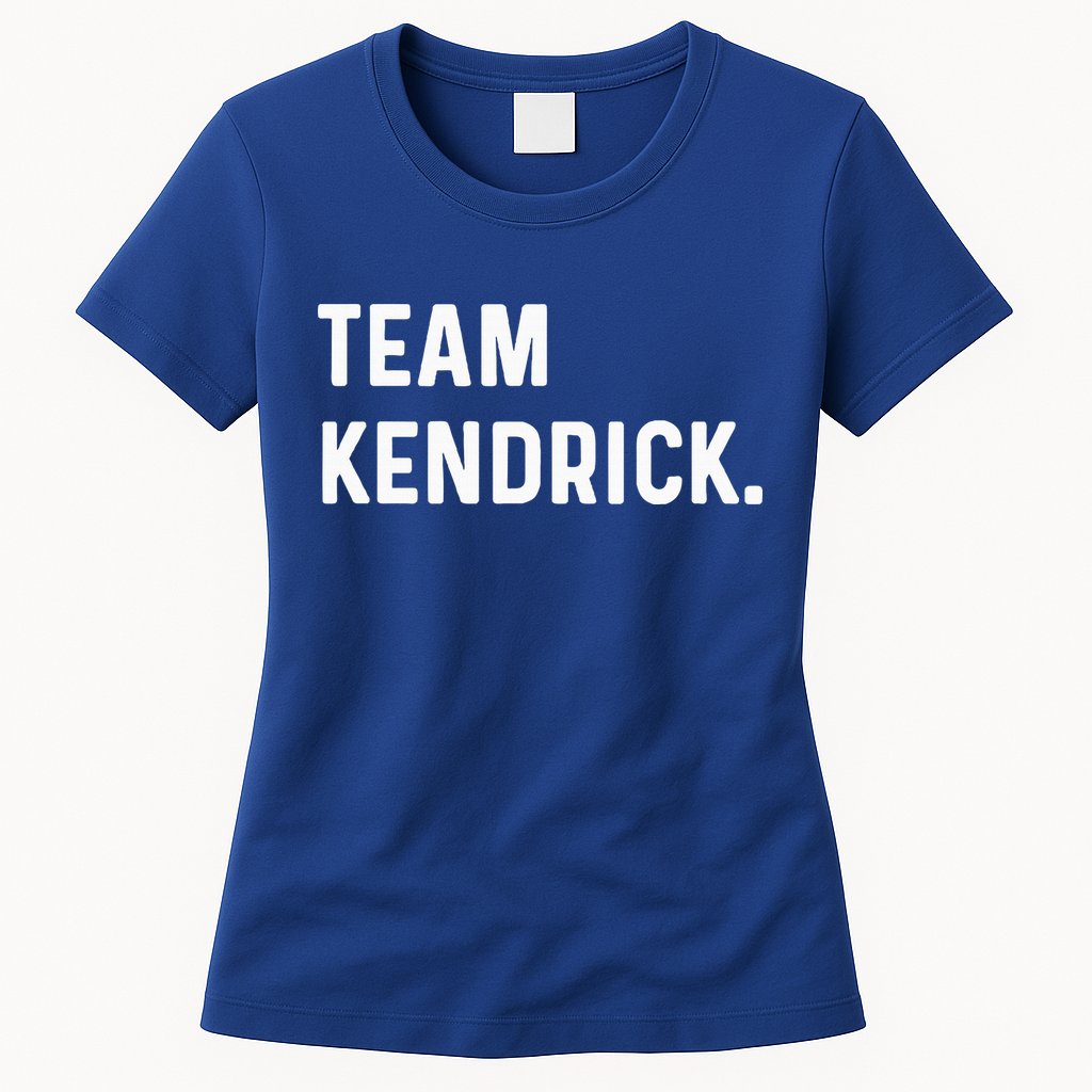 Team Kendrick Womens T-Shirt