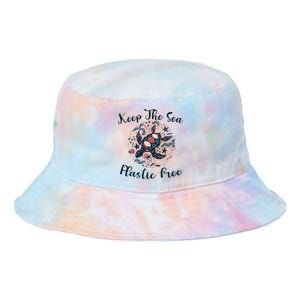 Turtle Keep The Sea Plastic Free Gift Tie Dye Newport Bucket Hat