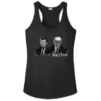 Trump Kennedy Us Presidents Signature Ladies PosiCharge Competitor Racerback Tank