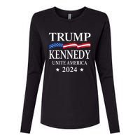 Trump Kennedy Unite America Womens Cotton Relaxed Long Sleeve T-Shirt