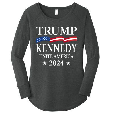 Trump Kennedy Unite America Women's Perfect Tri Tunic Long Sleeve Shirt