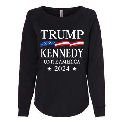 Trump Kennedy Unite America Womens California Wash Sweatshirt