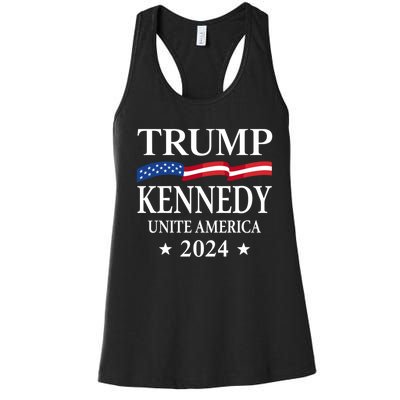 Trump Kennedy Unite America Women's Racerback Tank