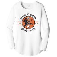 The Karate Vintage Miyagido Karate Women's Perfect Tri Tunic Long Sleeve Shirt