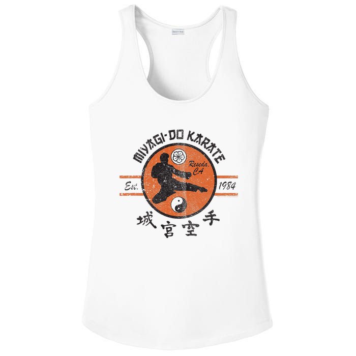 The Karate Vintage Miyagido Karate Ladies PosiCharge Competitor Racerback Tank