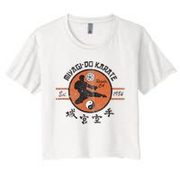 The Karate Vintage Miyagido Karate Women's Crop Top Tee