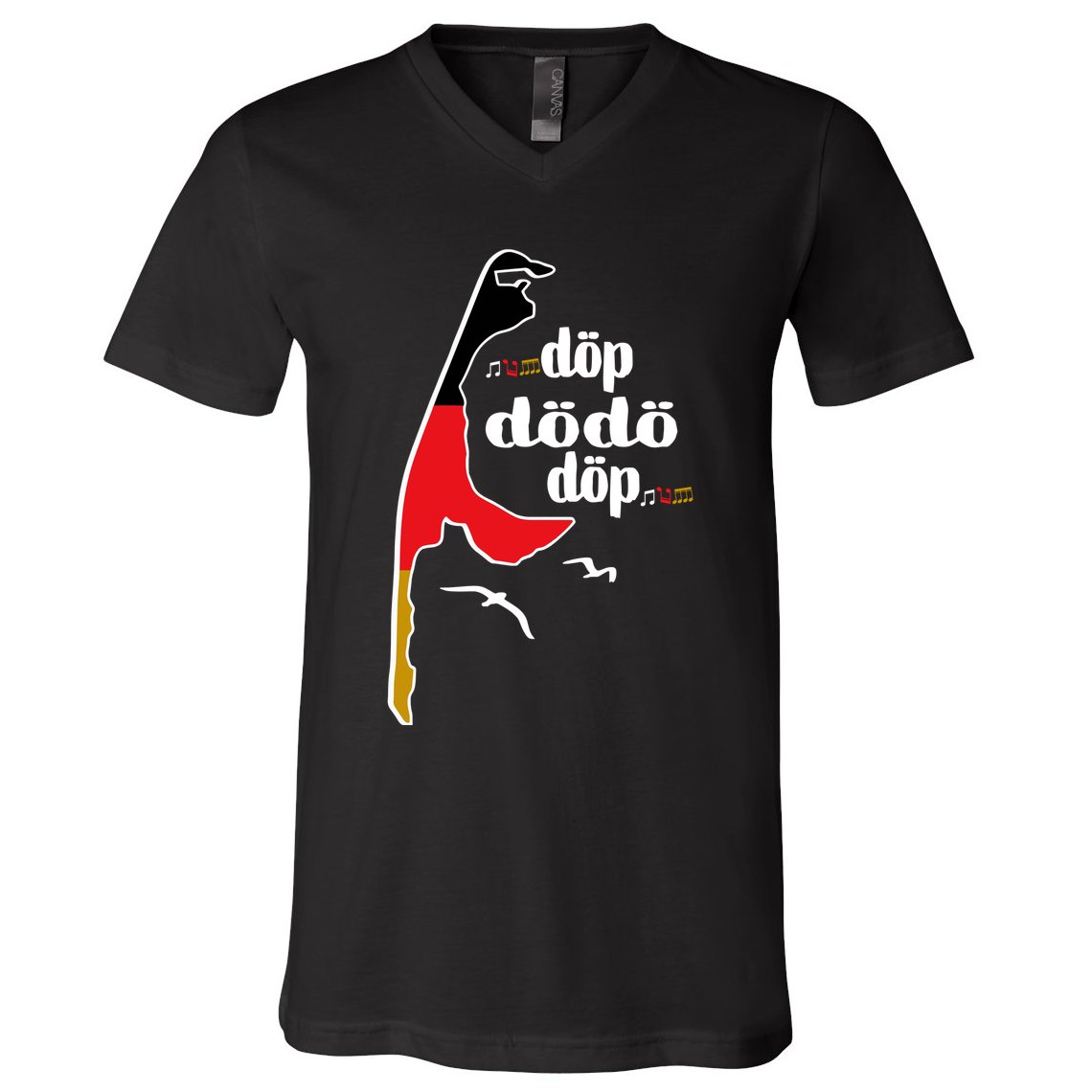 Tim Kellner Wearing DöP DöDö DöP V-Neck T-Shirt