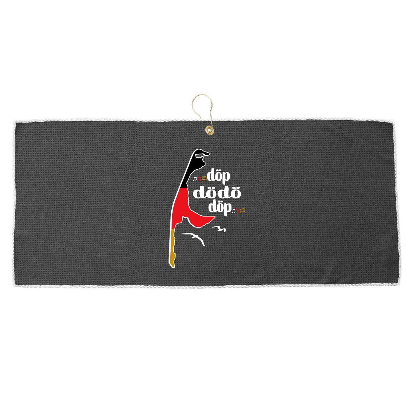 Tim Kellner Wearing DöP DöDö DöP Large Microfiber Waffle Golf Towel