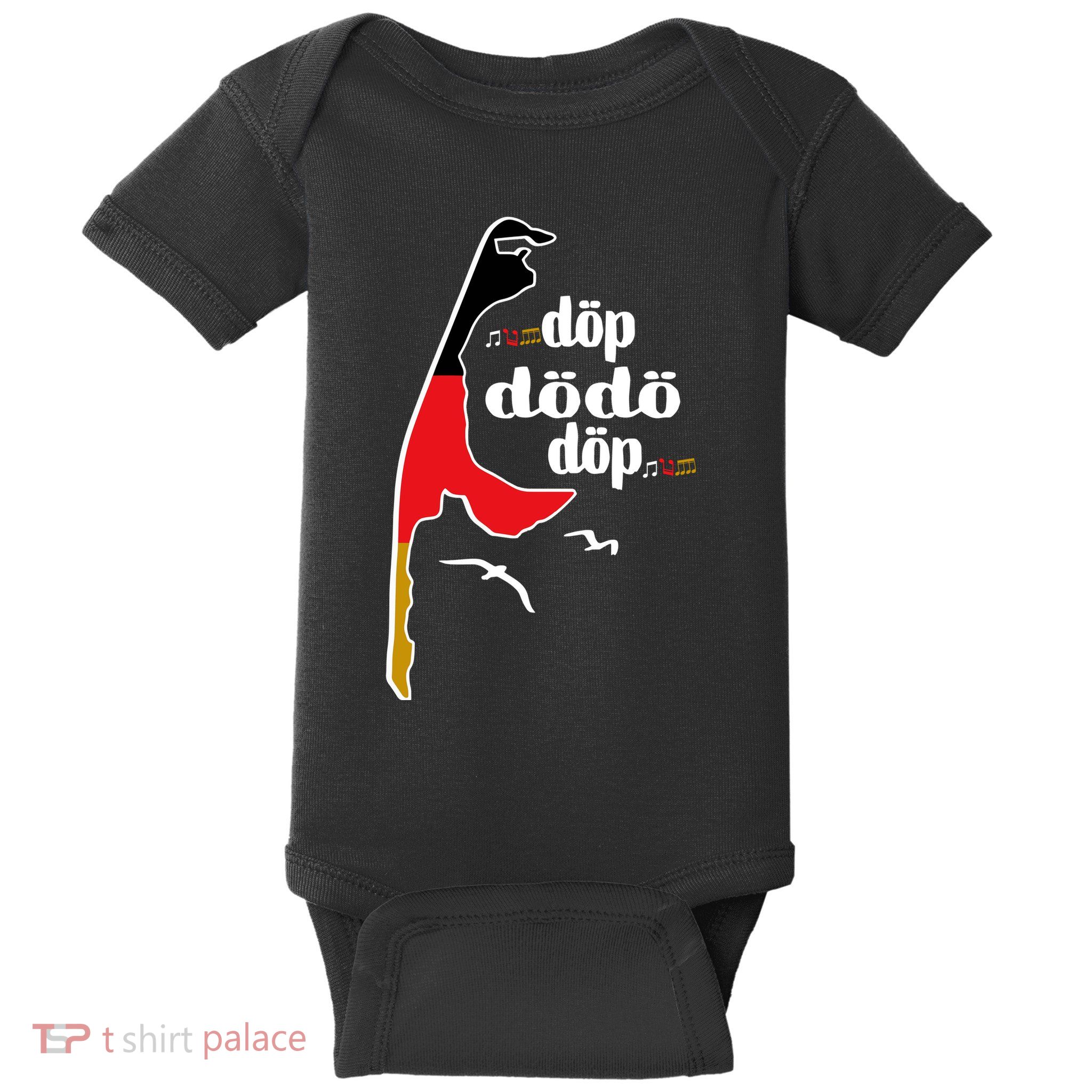 Tim Kellner Wearing DöP DöDö DöP Baby Bodysuit