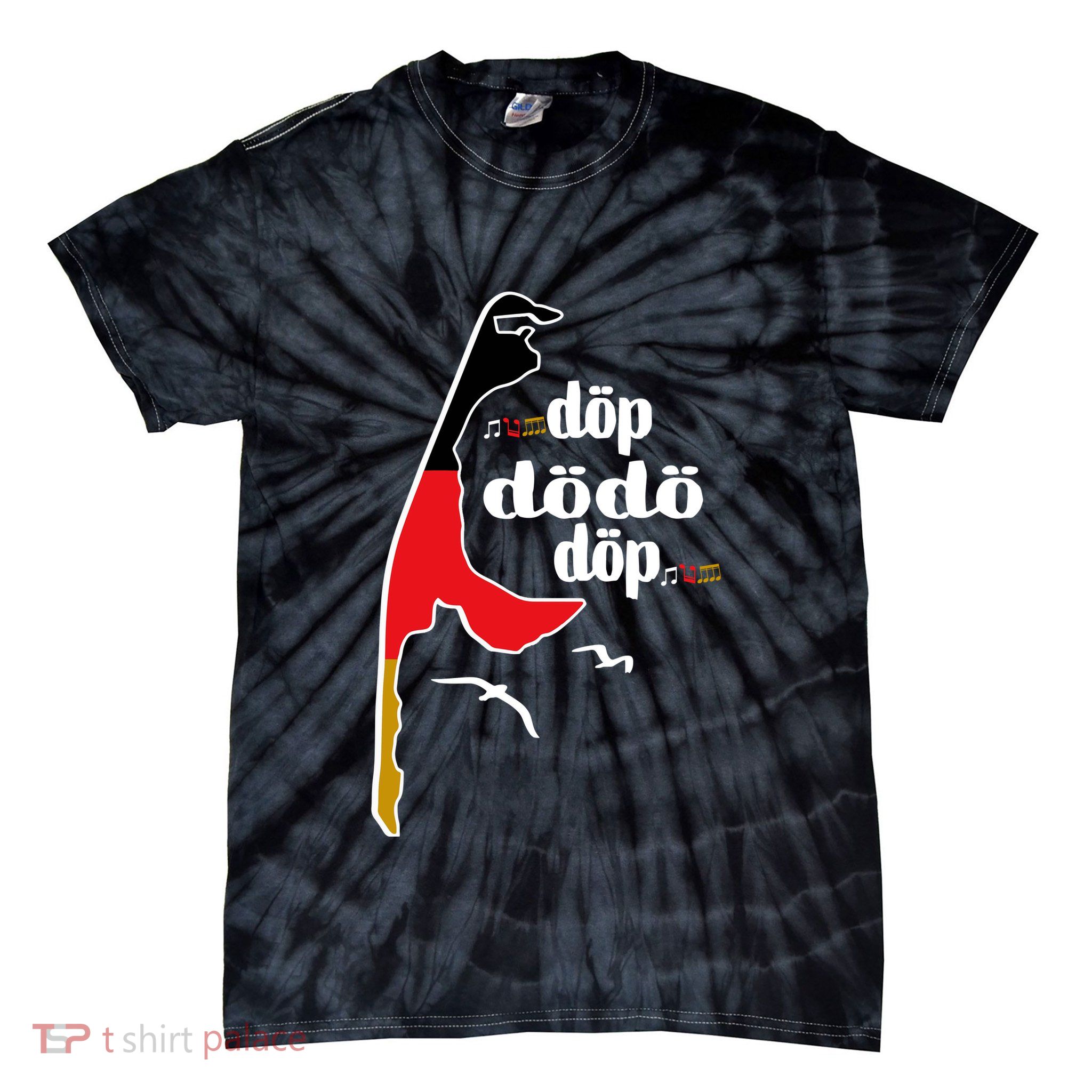 Tim Kellner Wearing DöP DöDö DöP Tie-Dye T-Shirt