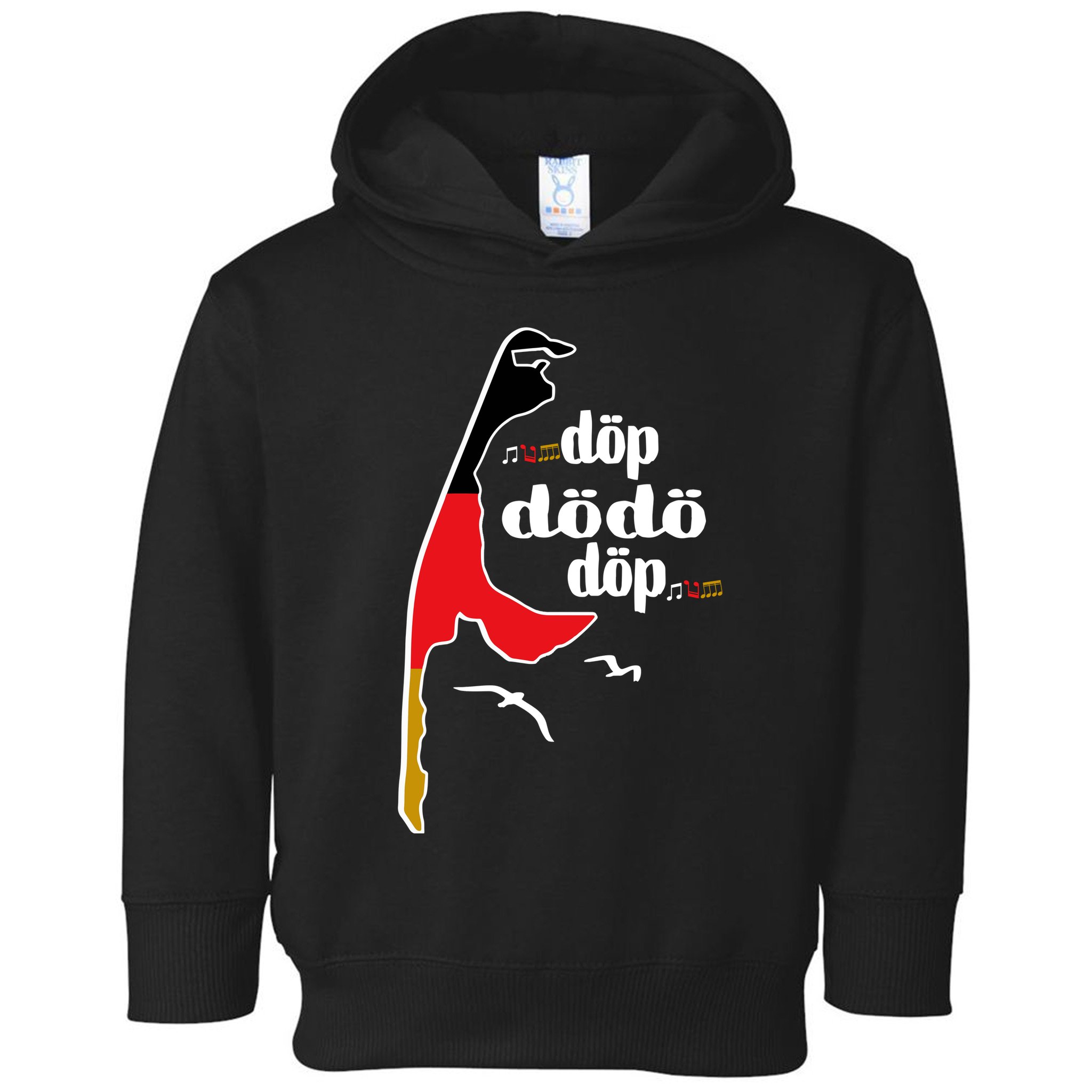 Tim Kellner Wearing DöP DöDö DöP Toddler Hoodie