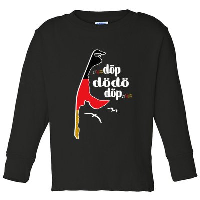Tim Kellner Wearing DöP DöDö DöP Toddler Long Sleeve Shirt