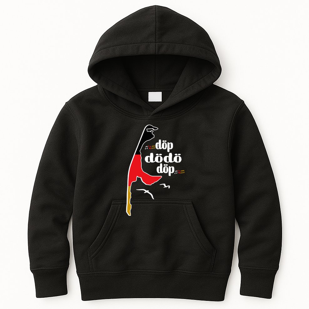 Tim Kellner Wearing DöP DöDö DöP Kids Hoodie