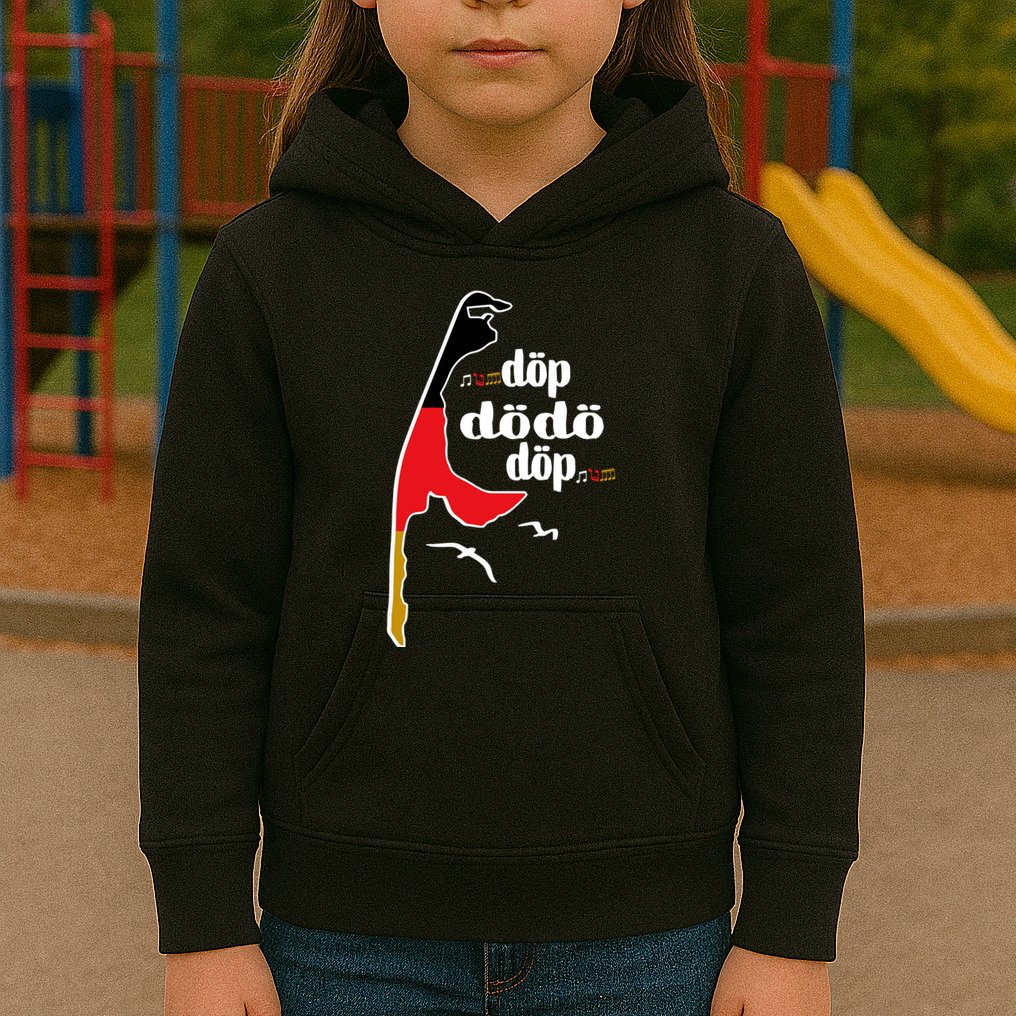 Tim Kellner Wearing DöP DöDö DöP Kids Hoodie