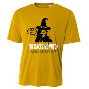 The Kackling Witch Kamala Harris Halloween Election 2024 Cooling Performance Crew T-Shirt