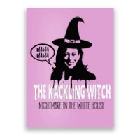 The Kackling Witch Kamala Harris Halloween Election 2024 Poster