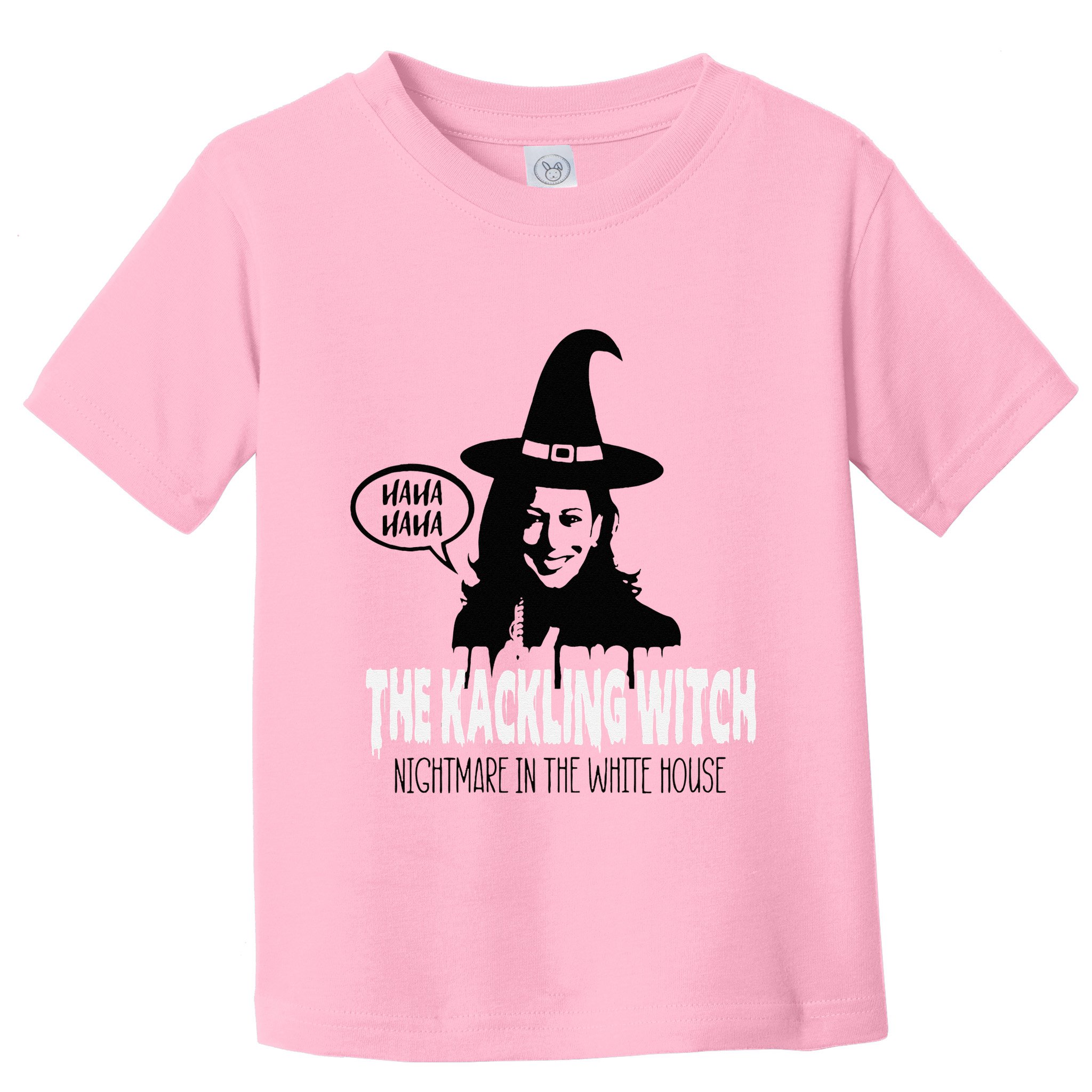 The Kackling Witch Kamala Harris Halloween Election 2024 Toddler T-Shirt