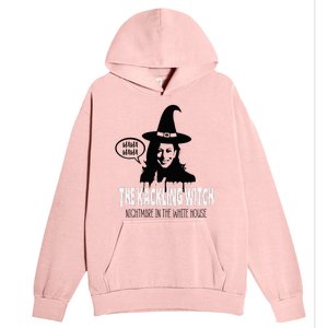 The Kackling Witch Kamala Harris Halloween Election 2024 Urban Pullover Hoodie