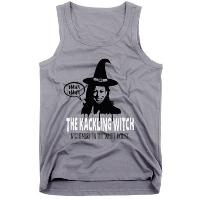 The Kackling Witch Kamala Harris Halloween Election 2024 Tank Top