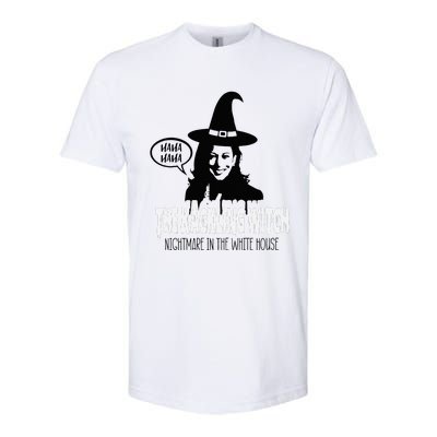 The Kackling Witch Kamala Harris Halloween Election 2024 Softstyle CVC T-Shirt