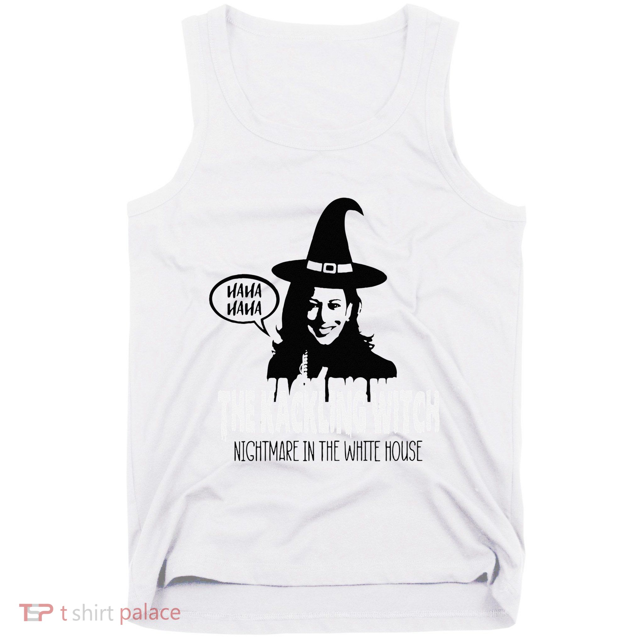 The Kackling Witch Kamala Harris Halloween Election 2024 Tank Top