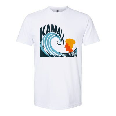 The Kamala Wave A Political Tidal Shift Softstyle® CVC T-Shirt