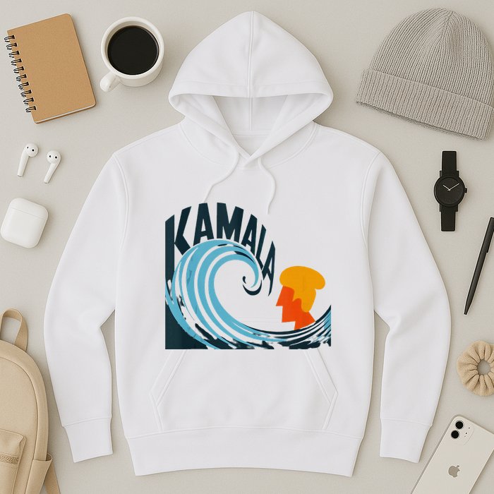 The Kamala Wave A Political Tidal Shift Hoodie