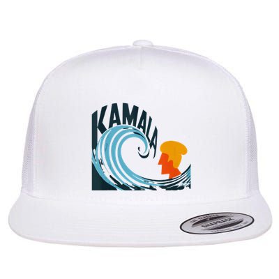 The Kamala Wave A Political Tidal Shift Flatbill Hat