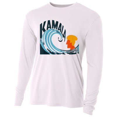 The Kamala Wave A Political Tidal Shift Cooling Performance Long Sleeve Crew