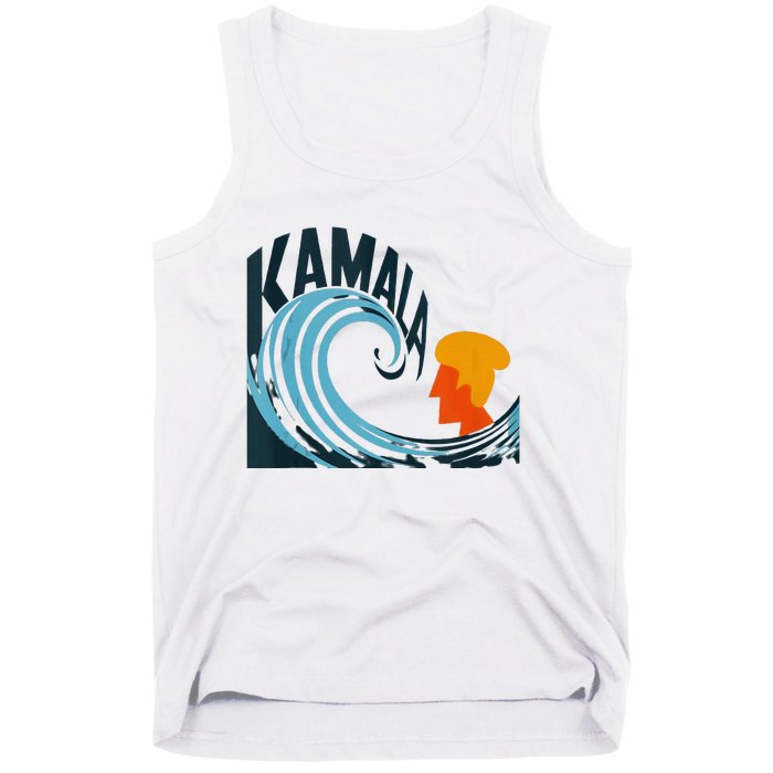 The Kamala Wave A Political Tidal Shift Tank Top