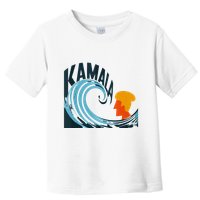 The Kamala Wave A Political Tidal Shift Toddler T-Shirt