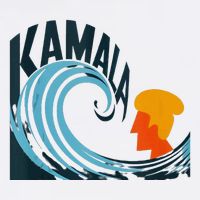 The Kamala Wave A Political Tidal Shift Short Acrylic Beanie