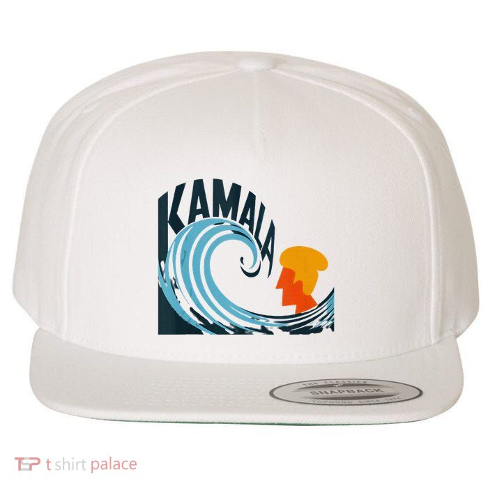 The Kamala Wave A Political Tidal Shift Wool Snapback Cap