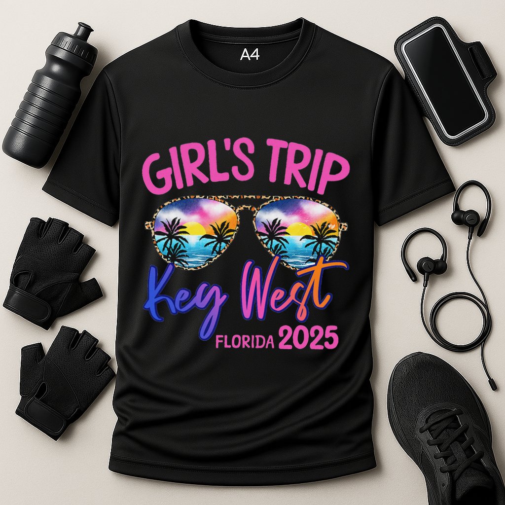 Trip Key West Florida 2025 Weekend Vacation Group Cooling Performance Crew T-Shirt