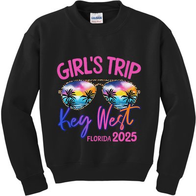 Trip Key West Florida 2025 Weekend Vacation Group Kids Sweatshirt