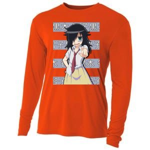 Tomoko Kuroki Watamote Anime Cooling Performance Long Sleeve Crew