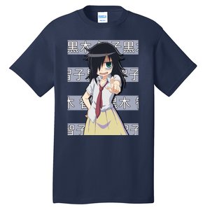 Tomoko Kuroki Watamote Anime Tall T-Shirt