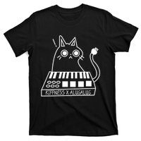 The Kiffness X Alugalug White Cat Classic Alugalug Luga Luga Meme Meow Music The T-Shirt