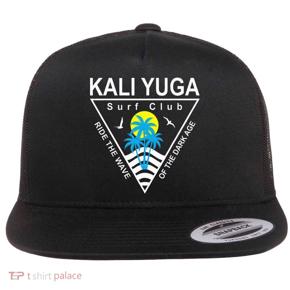The Kali Yuga Surf Club Flat Bill Trucker Hat