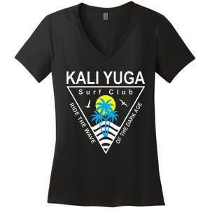 The Kali Yuga Surf Club Women's V-Neck T-Shirt