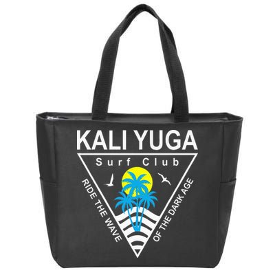 The Kali Yuga Surf Club Zip Tote Bag