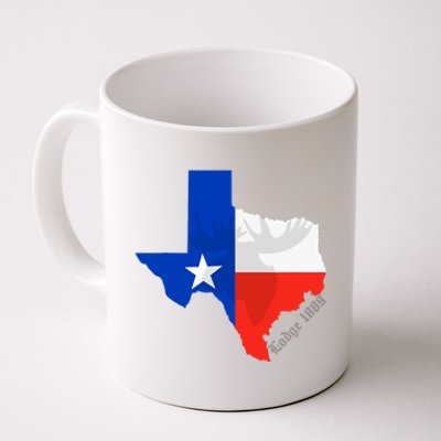 Texas Lodge 1889 2024 Fundraiser Coffee Mug