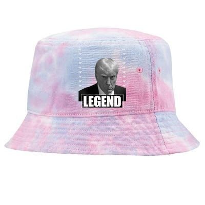 Trump Legend 2024 Mugshot President Great Gift Tie-Dyed Bucket Hat