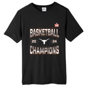 T.E.Xas Longhorns 2024 Big 12 Women’S Basketball Conference Tournament Champions Tall Fusion ChromaSoft Performance T-Shirt